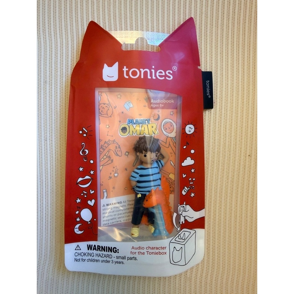 Tonies Planet Omar Audio Character Kids OS Multicolor Audiobook Figure NWT